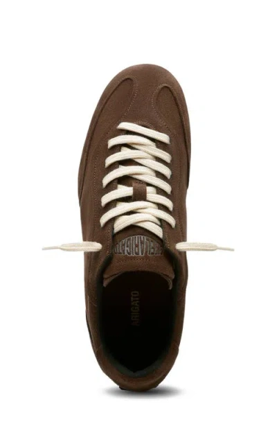 Axel Arigato Dark Brown Lace Up Sneakers In Multi