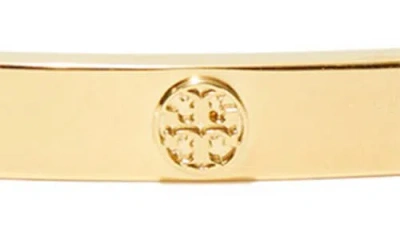 Tory Burch Miller Goldtone Stud Hinge Bracelet In Gold