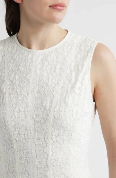 Hill House Home Leanne Paneled Lace Maxi Dress In Neutral