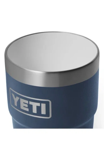 Yeti Rambler 8-ounce Stackable Cup In Blue
