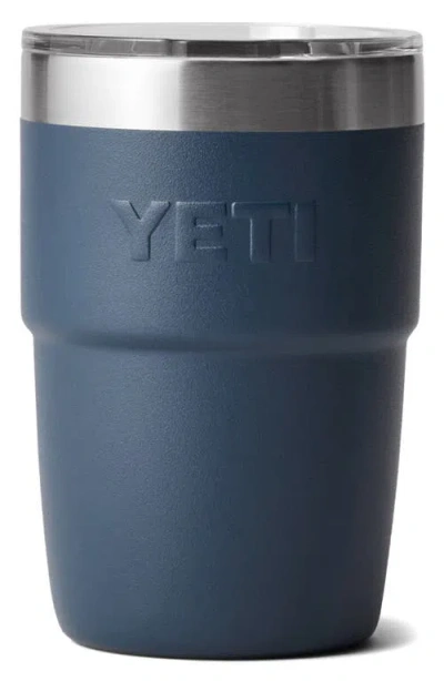 Yeti Rambler 8-ounce Stackable Cup In Blue