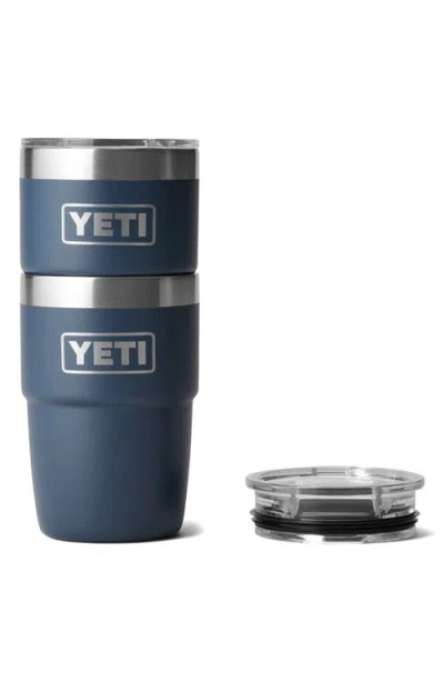 Yeti Rambler 8-ounce Stackable Cup In Blue