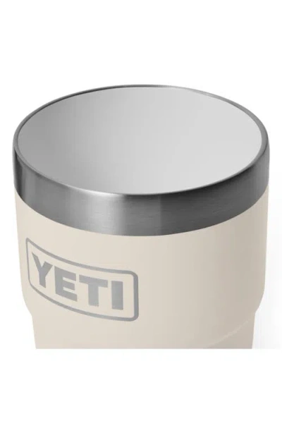 Yeti Rambler 8-ounce Stackable Cup In White