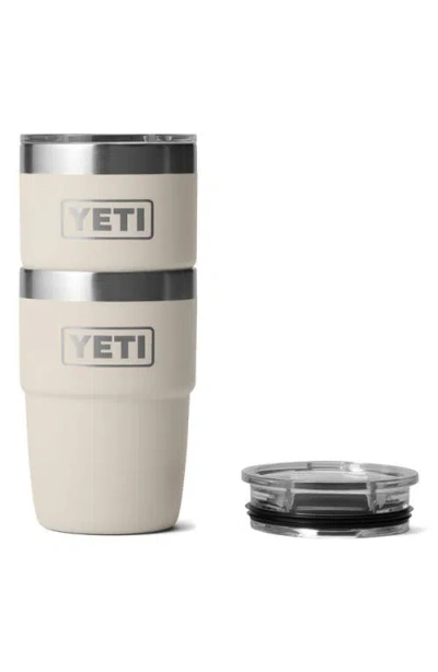 Yeti Rambler 8-ounce Stackable Cup In White