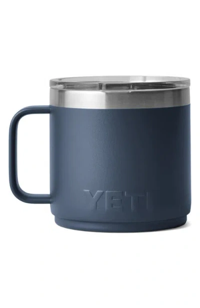 Yeti Rambler 14-ounce Stackable Mug In Blue