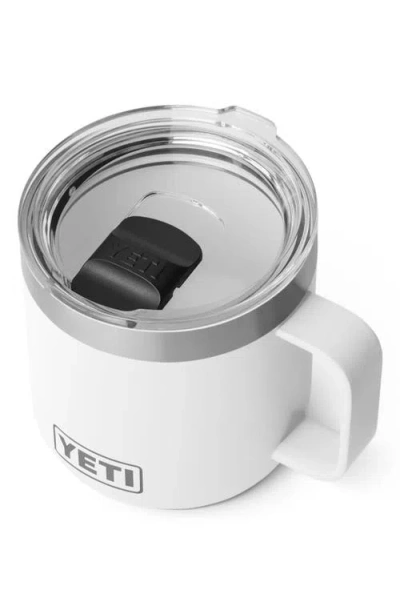 Yeti Rambler 14-ounce Stackable Mug In White