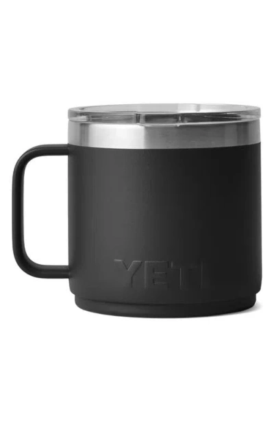 Yeti Rambler 14-ounce Stackable Mug In Black