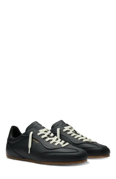 Axel Arigato Daze Runner Black Sneaker With Logo On The Tongue And Grooved Sole In Suede Man