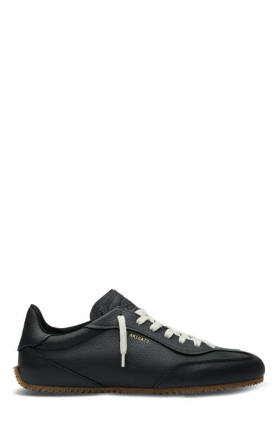 Axel Arigato Daze Runner Black Sneaker With Logo On The Tongue And Grooved Sole In Suede Man