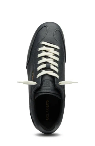 Axel Arigato Daze Runner Black Sneaker With Logo On The Tongue And Grooved Sole In Suede Man