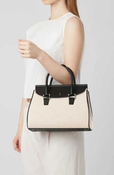 Behno Medium Coco Canvas & Leather Satchel In Multi