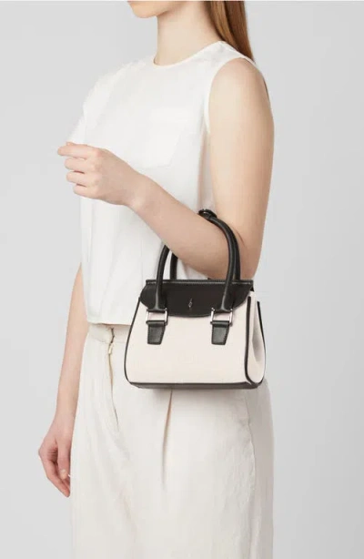 Behno Mini Coco Canvas & Leather Satchel In Multi