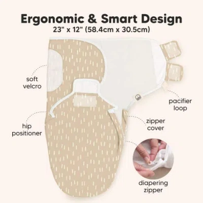 Keababies 3-pack Soothe Zippy Swaddle Wrap In Multi