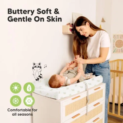 Keababies 2-pack Isla [protect+] Waterproof Changing Pad Covers In Multi