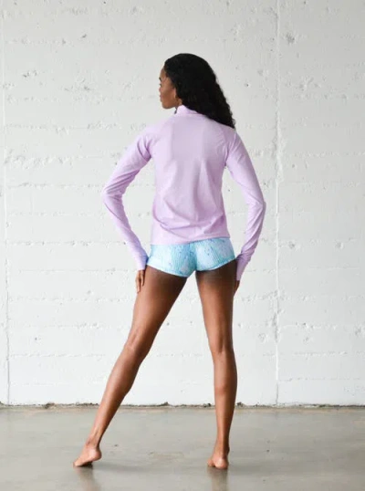 Tutublue Pullover Raglan Rash Guard Swim Top In Multi