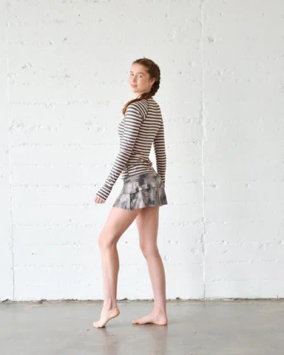 Tutublue Pullover Raglan Rash Guard Swim Top In Multi