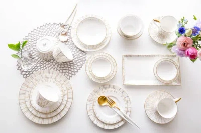 Prouna Luminous Dinner Plate In Multi