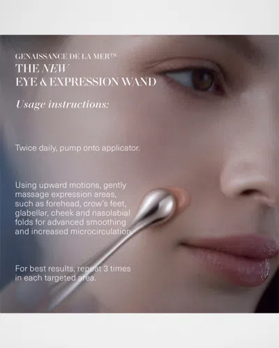 La Mer Genaissance De  The Eye And Expression Ampoule, 0.67 Oz. In Transparent