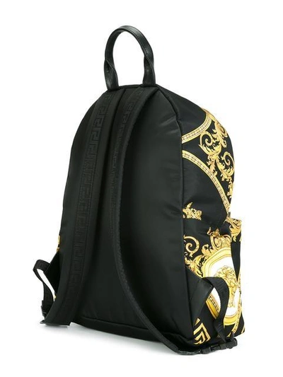 Shop Versace La Coupe Des Dieux Print Backpack