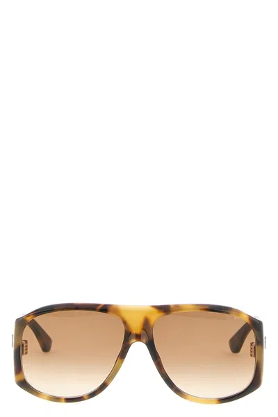 Chloé 60 Sunglasses Brown In Brown