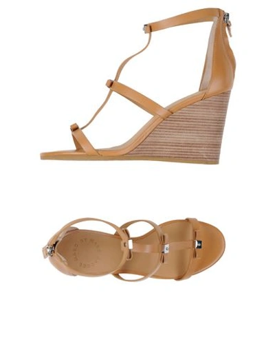 Marc By Marc Jacobs Sandals In Camel