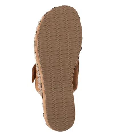 Mou Studded Platform Clogs In Brown