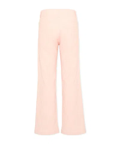 Fendi Patterned Jeans In Pink
