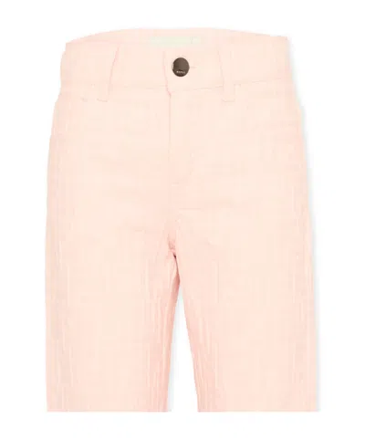 Fendi Patterned Jeans In Pink