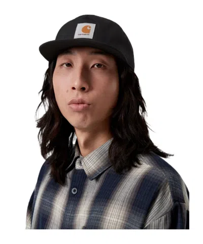Carhartt Work In Progress Icon Adjustable Baseball Cap In Black