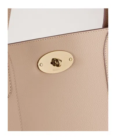 Mulberry Bayswater Tote Small Classic Grain In Neutral