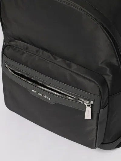 Michael Kors Backpack With Logo Malone In Black