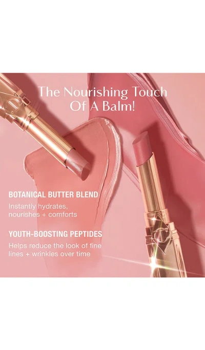 Charlotte Tilbury 90s Kiss Pillow Talk Blush Balm Lip Tint 2g In Brown