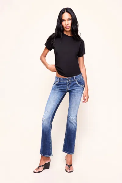Danielle Guizio Ny The Everyday Relaxed Tee In Black