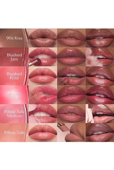 Charlotte Tilbury 90s Kiss Pillow Talk Blush Balm Lip Tint 2g In Brown