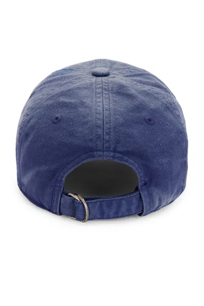 Acne Studios Baseball Hat In Blue