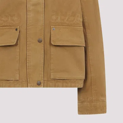 Acne Studios Leather-collar Relaxed Jacket