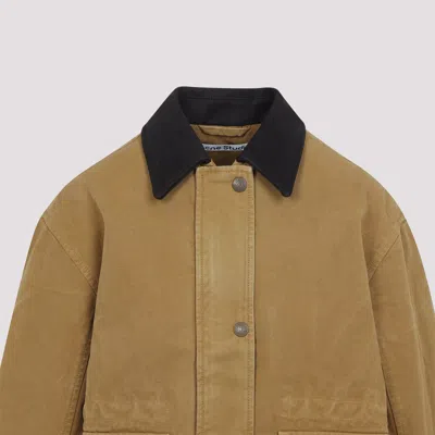 Acne Studios Leather-collar Relaxed Jacket