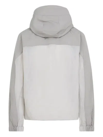 Y-3 Hooded Jacket Long Sleeves Chest Pocket In Gray