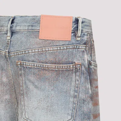 Acne Studios Overwashed Denim Bermuda Shorts