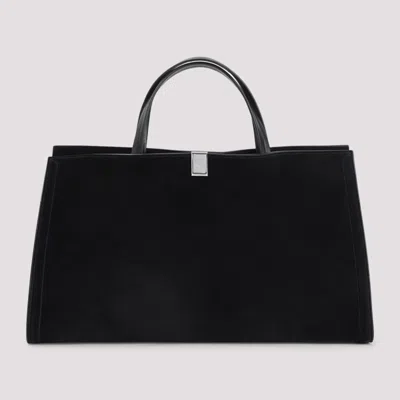 Phoebe Philo Kit Cabas Medium Shoulder Bag In Black