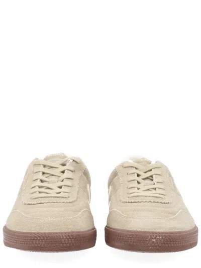 Veja Paneka Suede Sneakers Taupe Pierre Bark In Nude