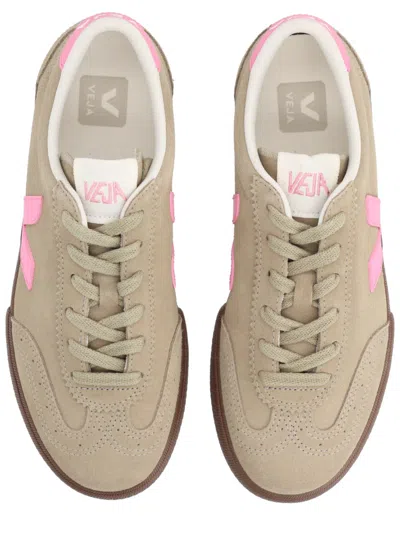 Veja Sneakers Volley Suede Taupe Malibu Bark In Gray
