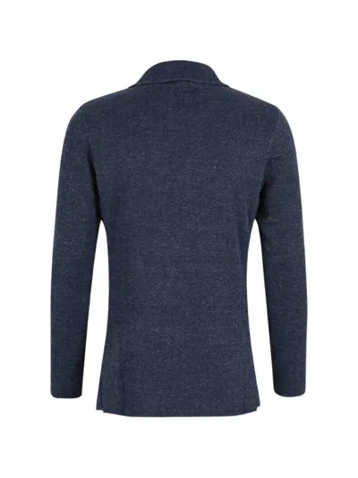 Lardini Patch-pocket Blazer In Blue