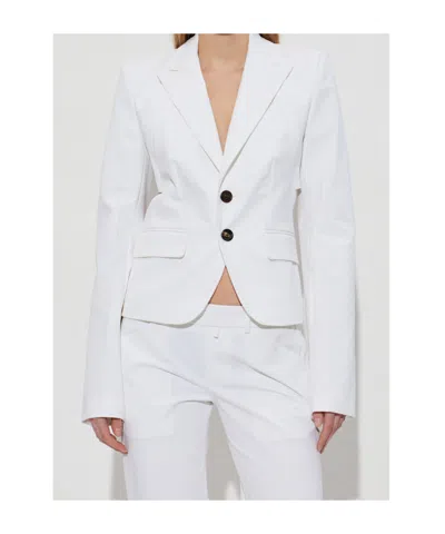 Dsquared2 Cutout Blazer In White