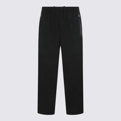 Laminar Drawstring Elasticated Trousers In Black