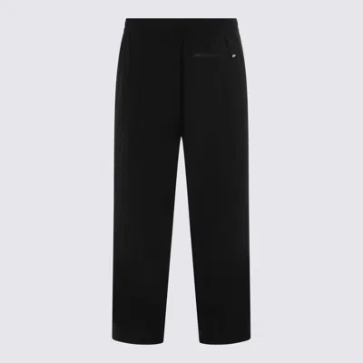 Laminar Drawstring Elasticated Trousers In Black