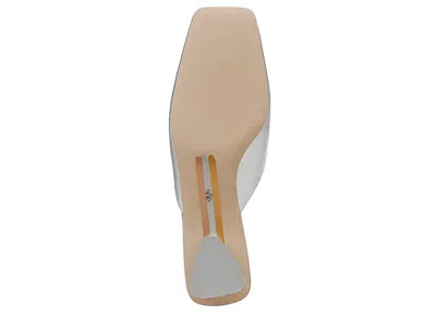 Sam Edelman Ollie Square Toe Bit Mule In Silver