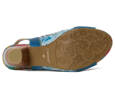L'artiste By Spring Step Eclipsing Slingback Sandal In Blue
