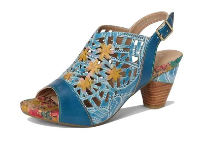 L'artiste By Spring Step Eclipsing Slingback Sandal In Blue