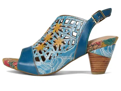 L'artiste By Spring Step Eclipsing Slingback Sandal In Blue